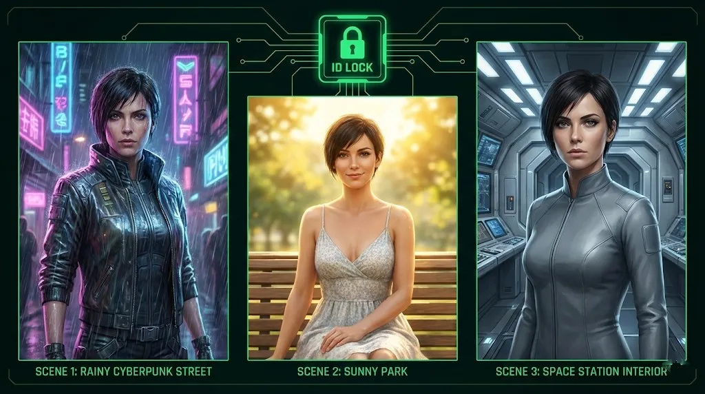 Veo 3.1 Identity Consistency Concept