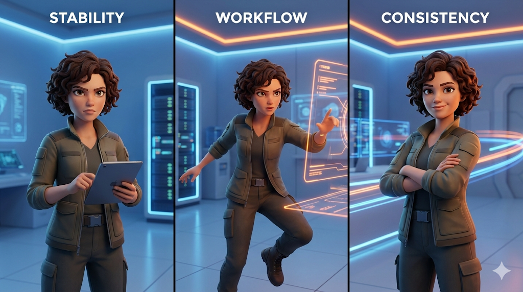 AI Character Consistency Workflow